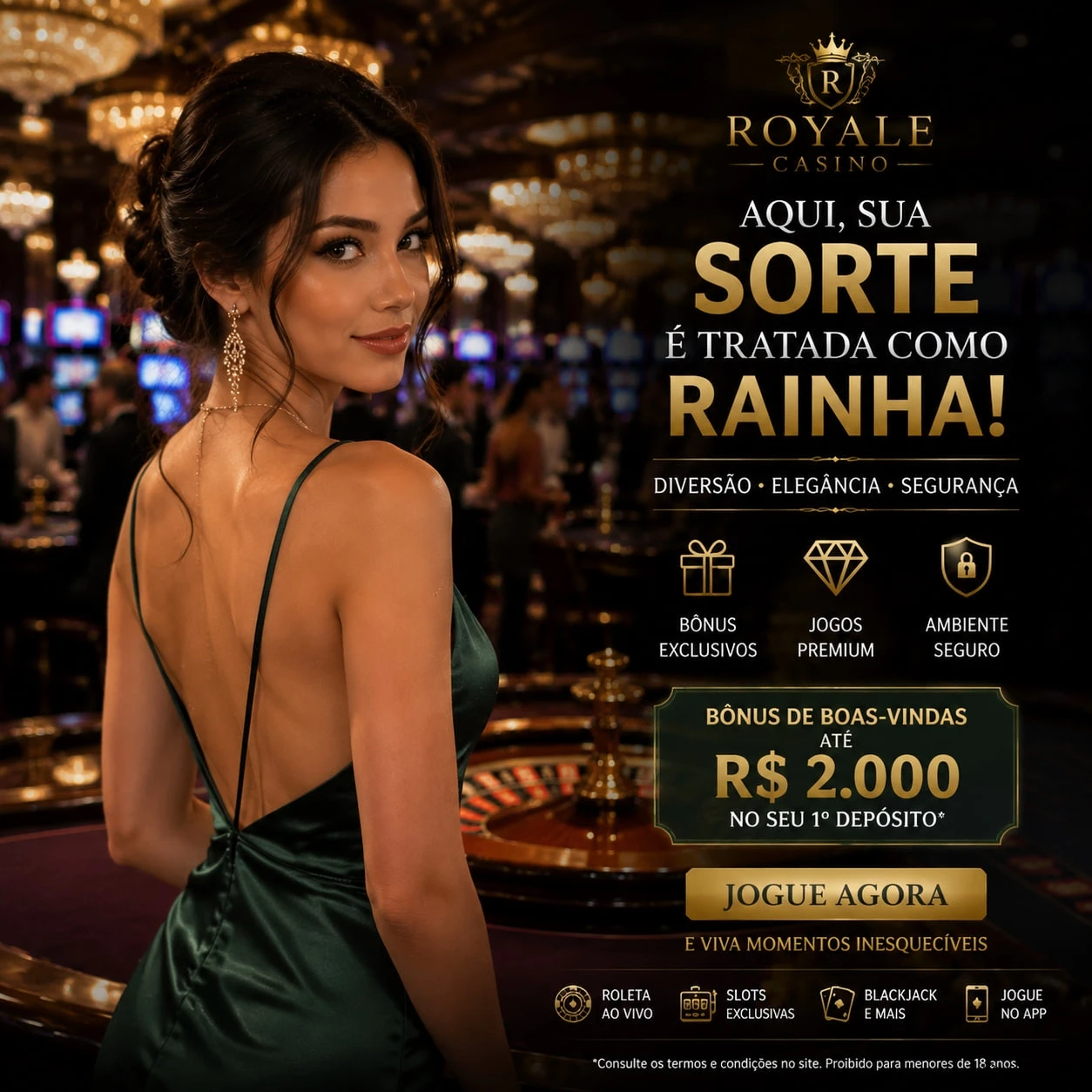 Cassino ao vivo